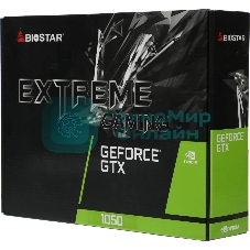 Видеокарта Biostar NVIDIA GeForce GTX 1050 4Gb VN1055XF41 PCI-E 128bit GDDR5 1354/7000 DVIx1 HDMIx1 DPx1 HDCP Ret