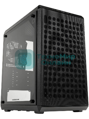 Компьютерный корпус Cooler Master MasterBox Q300L V2 черный без БП mATX 4x120мм 1x140мм 2xUSB3.0 audio bott PSU