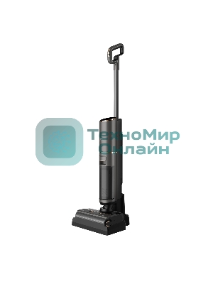 Пылесос вертикальный BQ VCA1006W Aqua Pro серый, питание от аккумулятора, 90 Вт, уборка суxая/влажная, пылесборник 0.75 л