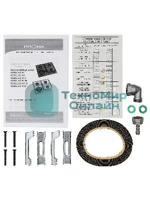 Встраиваемая варочная панель Krona NEBEL 60 IX W