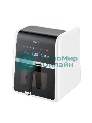 Аэрогриль Centek CT-3188 черный, 1500 Вт, 5 л, сенсор, 8 программ