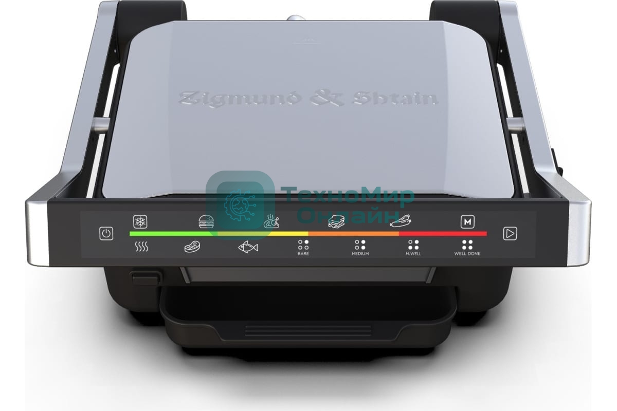 Гриль контактный электрический Zigmund & Shtain ZEG-929 Grillmeister
