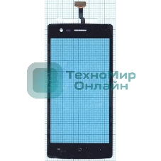 Сенсорное стекло (тачскрин) для OPPO Neo 5 (2015), черное