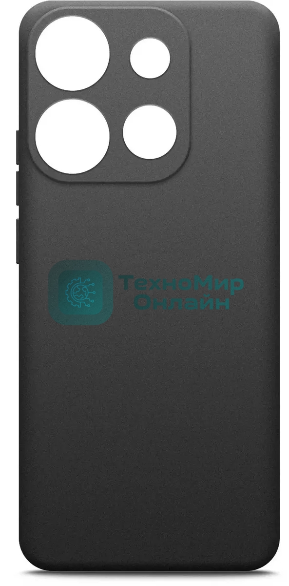 Чехол (клип-кейс) BoraSCO для Tecno Spark Go 2023 71352 черный