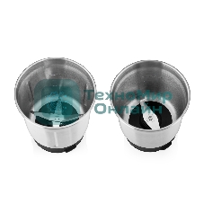 Кофемолка BRAYER BR1181, 2 ножа для мяг. и твер., 70 г.,Мощн. 200 Вт, нерж. корп, нажатием на крышку