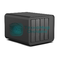 Сетевое хранилище TerraMaster F4-424 Pro tower NAS 8C 3,8Ghz/32Gb/TRAID,JBOD,RAID0,1,10,5,6/up to 4 HS SATA(3,5' or 2,5')/2xM.2 2280 NVMe/2xUSB3.2 /HDMI/2x2,5GbE RJ-45/iSCSI/1xPS/1YW