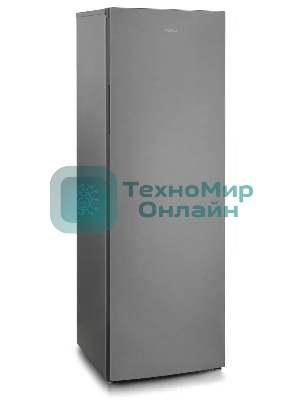 Морозильная камера Бирюса Б-C6047SN, серый металлопласт, 280л, 8 ящиков