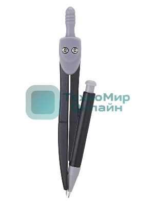 Циркуль Deli EG20904, металл, в комплекте: набор грифелей