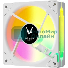 Вентилятор для корпуса Formula Floe 12WH ARPW Reverse ARGb белый, 120 мм, 1500 об/мин, 20.15 дБ, 4 pin