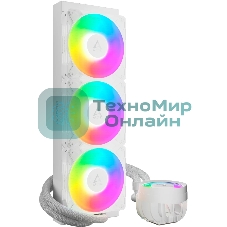 Система жидкостного охлаждения Arctic Cooling Liquid Freezer III Pro 360 ARGB Whte ACFRE00188A белый 120мм алюминий+медь 2500rpm 31db 4-pin