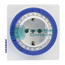 Розетка Smartbuy (SBE-STM1) таймер механический, 3600 Вт