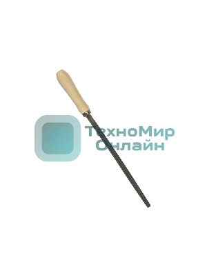 Напильник Сибртех 200 мм, квадратный, деревянная ручка