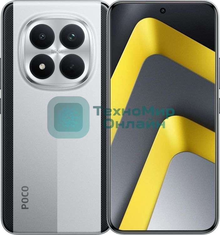 Смартфон Poco M8 Pro 5G 12/512Gb серебристый