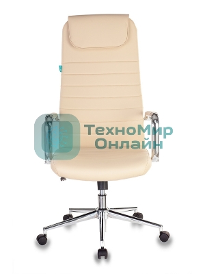 Кресло Бюрократ KB-9N/ECO/OR-12 бежевый, экокожа