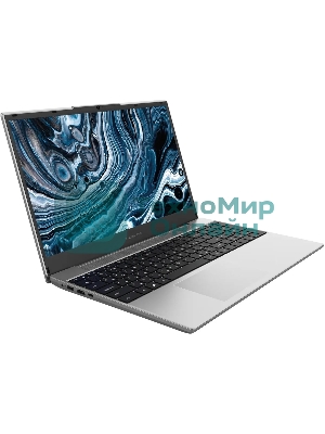 Ноутбук Digma Pro Breve серебристый DN15R5-ADXW09 Ryzen 5 7430U 16Gb SSD 512Gb AMD Radeon 15.6