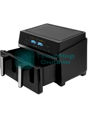 Аэрогриль Vitek VT-AF1001 черный, 2400 Вт, 10 л, сенсор, 8 программ