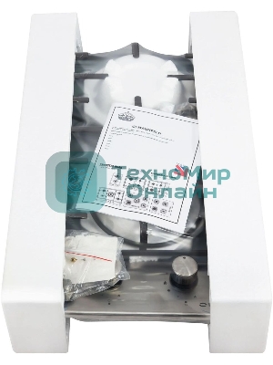 Газовая варочная панель Maunfeld EGHS.32.3ES/G, 2 конфорки, нержавеющая сталь