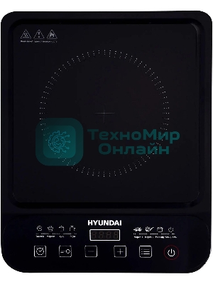 Плита настольная индукционная Hyundai HYC-0106 черный стеклокерамика