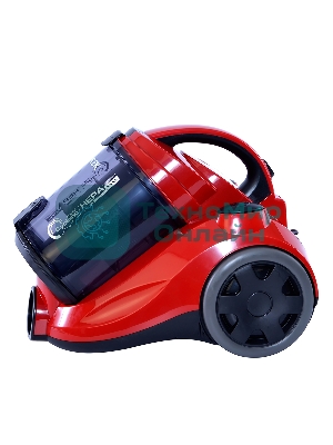 Пылесос Centek CT-2530 красный/черный, 400/2300 Вт, уборка сухая, пылесборник контейнер 2 л
