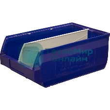 Ящик сплошной ТАРА.РУ Palermo 5005 синий 500х310х200мм PP 10041