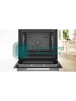 Встраиваемый духовой шкаф электрический Bosch Serie 8 HBG7341W1 белый