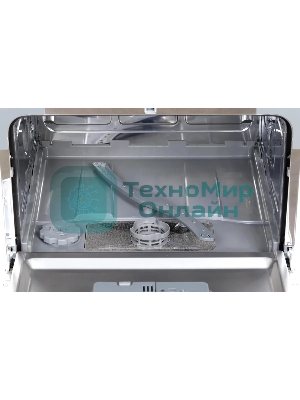 Посудомоечная машина Hyundai DT304, белый, 55 см, 6 компл., 49 дБ, класс A+
