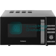 Микроволновая печь Galanz MOS-2402FDS серебристый/черный, 20 л, 800 Вт, переключатели - кнопки, поворотный механизм