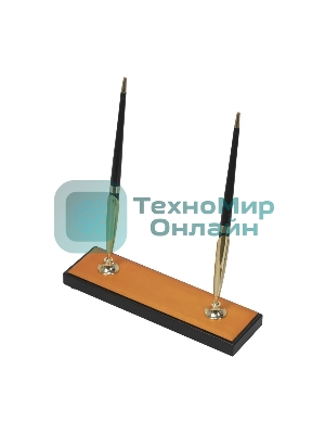 Настольный набор Good Sunrise H8G-1A (8 предметов) дерево/МДФ черный/оранжевый