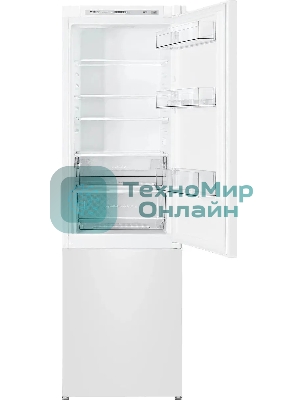 Встраиваемый холодильник Atlant ХМ-4319-101 белый двухкамерный 175/70л морозилка снизу
