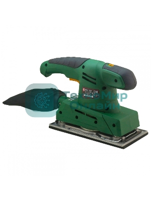 Машинка шлифовальная плоская (вибрационная) КАЛИБР МПШ-300Р 300Вт 115х230мм рег.об. пылеотсос.