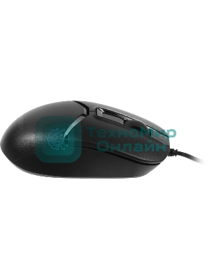Мышь проводная A4Tech Fstyler FM12S черный, 1200 dpi, USB, кнопки - 3