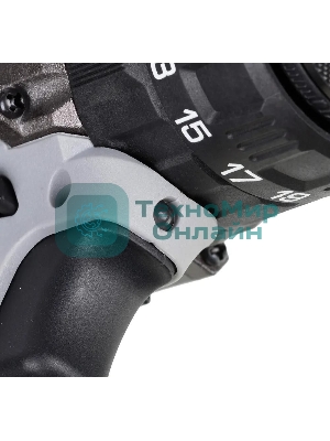 Дрель-шуруповерт ИНТЕРСКОЛ ДАУ-13/18В, 18 В, 4 Ач, 60 Нм, бесщеточный, ударный
