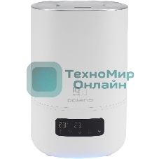 Увлажнитель воздуха Polaris PUH 8080 WIFI IQ HOME белый, 75 м², 8 л, гигростат, управление со смартфона