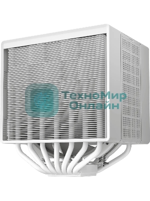 Кулер для процессора DEEPCOOL ASSASIN 4S WH белый, 140 мм, алюминий/медь, 1800 об/мин, 29.3 дБ, 4 pin, 250 Вт, 164 мм
