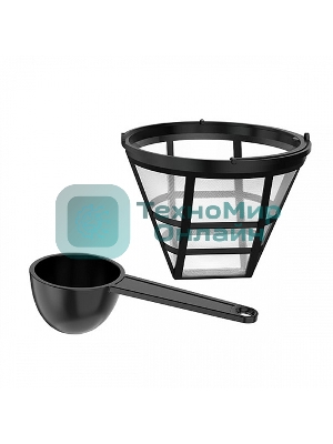 Кофеварка капельная BQ CM2002 стальной/черный, исп. кофе - молотый, 1.5 л, 900 Вт.