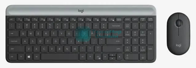 Комплект клавиатура+мышь Logitech MK470 беспроводной, USB, 1000 DPI, чёрный