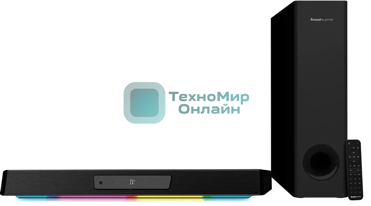 Колонки Creative Sound Blaster Katana V2X 2.0 черный 180Вт