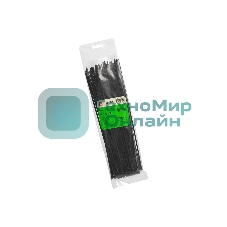 Хомут кабельный КСС 4х300 нейл. черный (уп. 100 шт) Fortisflex 49413