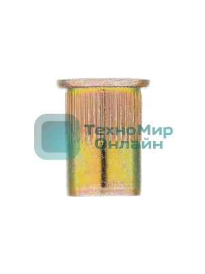 Заклепки резьбовые Denzel стальные, оцинкованные, М12, пластиковый кейс, 25 шт.