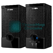 Колонки SVEN SPS-603 черный USB-порт ПК, ноутбука или адаптер 5V DC