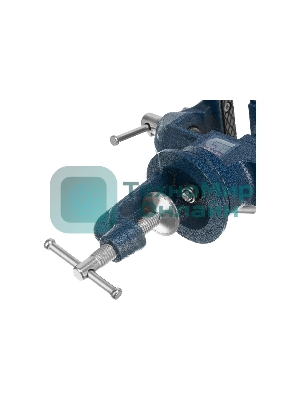 Тиски слесарные Сибртех, настольные, поворотные, ширина рабочих губок 50 мм, наковальня