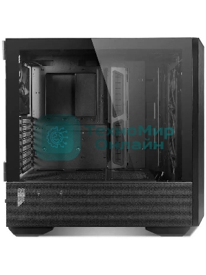 Компьютерный корпус Lian-Li Lancool III RGB черный без БП ATX 10x120мм 3x140мм 2xUSB 3.0 audio bott PSU