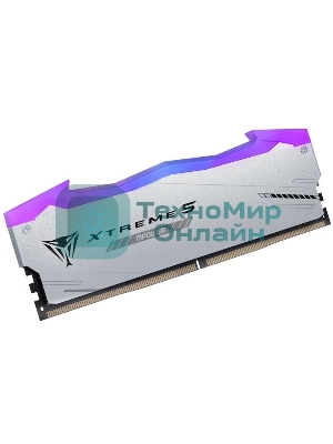 Оперативная память Patriot Viper Xtreme 5, DDR5, 48GB (2x24GB), 6000MHz, CL30, DIMM, с радиаторами, RGB, серебристый
