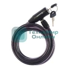 Замок тросовый универсальный Matrix 10х1200 мм