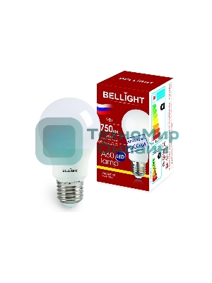 Лампа светодиодная Bellight LED 9 Вт Е27 220 3000 К 750 Лм