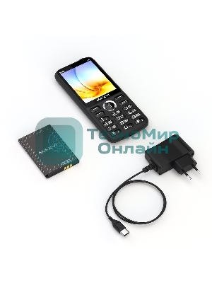 Мобильный телефон Maxvi K15n 4G черный
