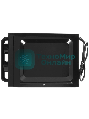 Микроволновая печь Hyundai HYM-M2039 черный, 20 л, 700 Вт, переключатели - поворотный механизм