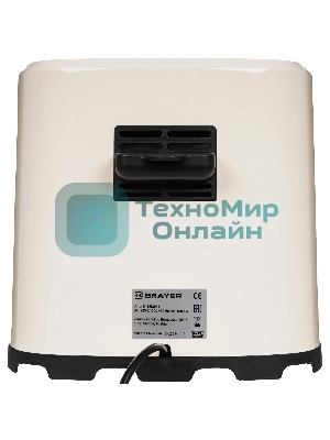 Аэрогриль Brayer 2043BR бежевый, 1500 Вт, 5 л, сенсор, 7 программ