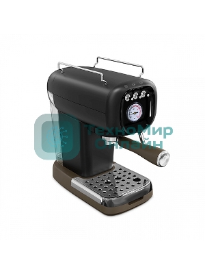 Кофеварка эспрессо BQ CM2004 черный, исп. кофе - молотый, 0.6 л, 1100 Вт, 20 бар