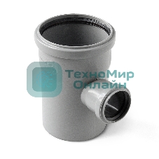 Тройник канализационный (полипропилен) 110x 50/87,5град.